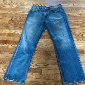 BKE Bootcut Jeans for Men in Classic Blue